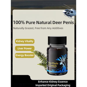 Chi Sha Deer Whip Oyster Capsules D-60s - Energie & Kracht voor Mannen, Nierondersteuning, Langdurig Verlangen, Topkwaliteit 12g - Product Image 2