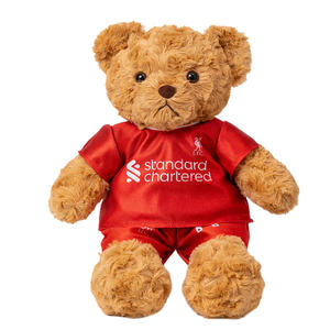 Oso de Peluche Unisex Más Popular, Personalizable con Ropa de Fútbol, Relleno de Algodón PP, Animal de Peluche, Regalo Navideño - Product Image 1