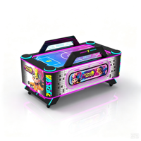 Table de hockey sur air commerciale pour enfants, 2 joueurs, machine de jeu d'arcade à monnayeur, équipement de divertissement pour aire de jeux intérieure, CE