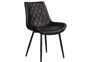 Sedie da Sala da Pranzo Eleganti Verdi Trapuntate con Schienale Alto, Stile Vintage, Prezzo Conveniente - Product Image 3