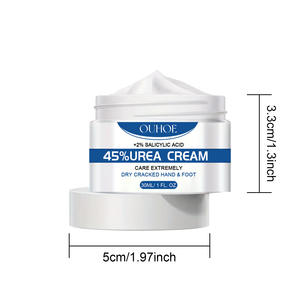 OUHOE <span class=keywords><strong>Crème</strong></span> hydratante réparatrice adoucissante pour les cuticules, nourrissante, anti-fissuration, 2% d'acide salicylique, 45% d'<span class=keywords><strong>urée</strong></span>, pour les mains et les pieds - Product Image 3
