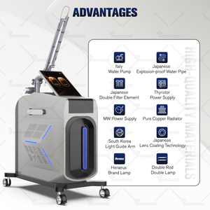 Nd Yag <span class=keywords><strong>laser</strong></span> picosende chuyên nghiệp 1.67gw Công suất đỉnh cao 350P siêu ngắn xung thời gian Pico <span class=keywords><strong>Laser</strong></span> loại bỏ hình xăm máy - Product Image 2