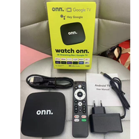 ONN Fire TV Stick 4K HDR HD de 16GB y 256GB con Control Remoto por Voz Gratuito, 5G BT, DDR4, ATV Quad Core, Android 15 OS, Canales Gratuitos, Decodificador