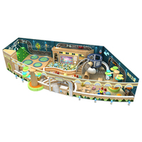 Dream Catch Custom 150 Sqm Kids Adults Adventure Park Aire de jeu commerciale souple Aire de jeux intérieure Toboggan en plastique