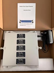 <span class=keywords><strong>Amplificateur</strong></span> de signal cellulaire intérieur fiable 3G 4G <span class=keywords><strong>GSM</strong></span> <span class=keywords><strong>5</strong></span> <span class=keywords><strong>bandes</strong></span> B28-700/900/1800/2100/2600 MHz avec couverture de 300-500 m² - Product Image 2
