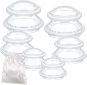 Custom Cellulite Facial Face Therapy Body <strong>Medical</strong> Grade Silicone <strong>Cupping</strong> Set - Product Image 6