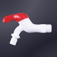 Vente en gros Robinet de lavabo en plastique Robinet d'eau mural en plastique Robinet d'eau Raccord Pip Robinet d'évier en plastique Pp