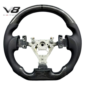 Volant en fibre de carbone véritable V8carbon pour <span class=keywords><strong>DB7</strong></span> Coupé Vantage, accessoires de voiture, pièces automobiles, modification, style sport racing, personnalisé - Product Image 5