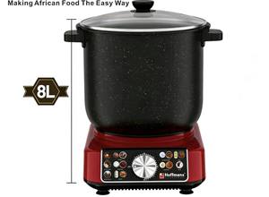 Mélangeur africain 1000W Top Rated Hoffmans 8 litres pour Fufu et Eba, Technologie allemande, Vente en gros et au détail - Product Image 6