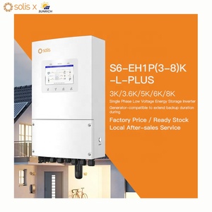 ระบบพลังงานแสงอาทิตย์ครบชุด 10KW 8KW ไฮบริด เฟสเดียว 220V แรงดันต่ำ 8KW สำหรับบ้าน SR -Solis 8K10K- HYS ระบบพลังงานแสงอาทิตย์ US V - Product Image 2