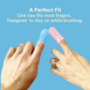 Escova de dentes para animais de estimação, produtos com design ergonômico, fácil limpeza dos dentes, para filhotes, cães e gatos, ideal para cuidados com os dentes - Product Image 3