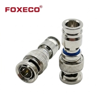 Adaptateurs de connecteurs RF BNC fabriqués avec précision par FOXECO Guangdong, garantissant une transmission sans perte et une connectivité fiable