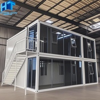 Maisons Conteneurs Préfabriquées de Luxe de 20 et 40 Pieds, Logements Modulaires Personnalisés, Conteneur d'Habitation Détachable, Couleur Personnalisée