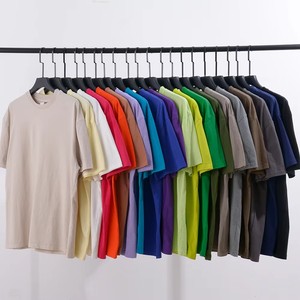 เสื้อยืดโอเวอร์ไซส์ พิมพ์ลาย ปักลาย ผ้าคอตตอน 100% คุณภาพสูง หนัก 260gsm ไซส์ใหญ่พิเศษ สำหรับผู้ชาย สั่งทำได้ - Product Image 1