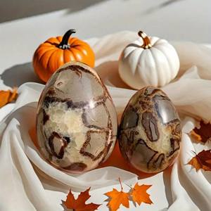 งานแกะสลักคริสตัลขายส่ง งานฝีมือบำบัดรักษา ไข่เซปตารีม DIY สำหรับเป็นของที่ระลึก - Product Image 2