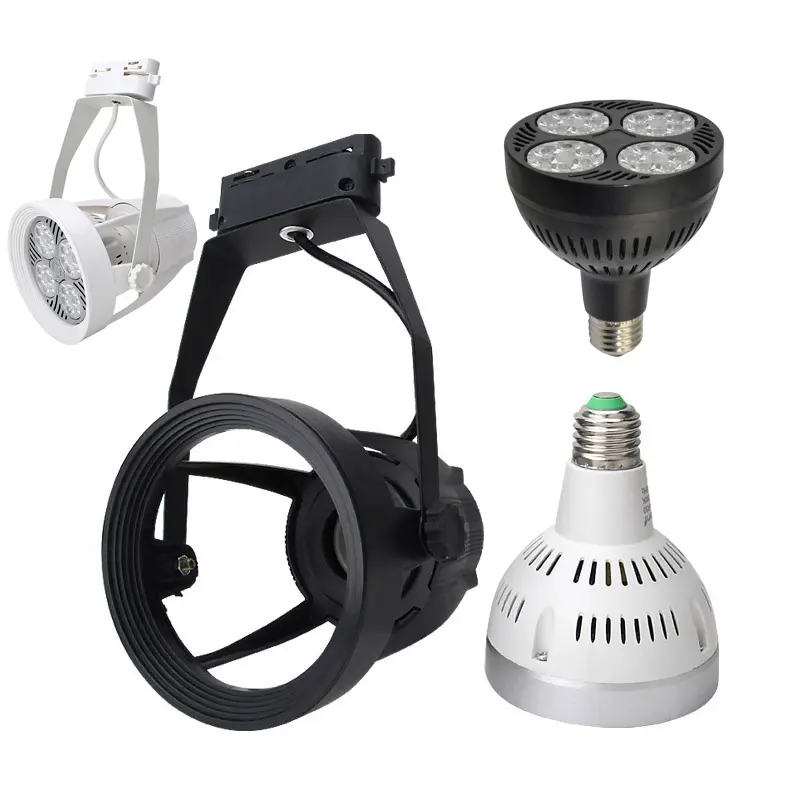 Guangzhou CRI80 100lm/W Led Spotlight Par30 30W 35W Spot Led Track Light 3000K 4000K 6000K 6500K 7000K