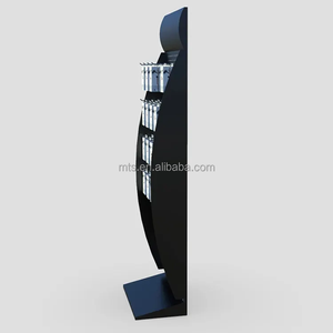 파워 윙 바닥재 디스플레이 스탠드 슈퍼마켓 선반 금속 디스플레이 랙으로 무료 서있는 금속 페그 보드 샵 섀도우 박스 - Product Image 5