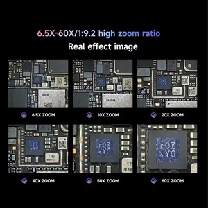 <span class=keywords><strong>Microscope</strong></span> trinoculaire pour réparation de téléphones portables Mechanic ROBOT 6560T pour soudure de cartes mères et de circuits imprimés - Product Image 4