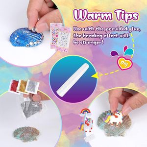 Kit de Pintura de Conchas Marinas, Manualidades, Juguetes de Regalo, Juguete Creativo DIY para Niños, Regalos de Navidad, Cumpleaños - Product Image 6
