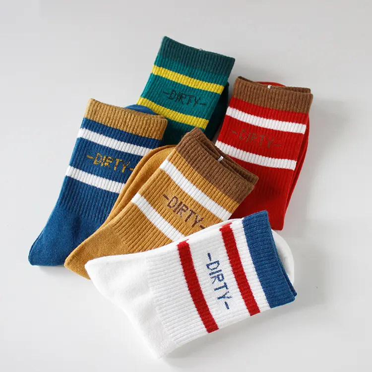 Women Socks Streetwear Harajuku Crew Sock letter dirty Funny Casual Female Cotton Socks