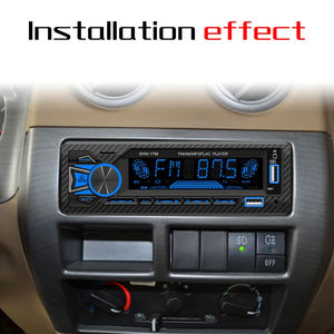 Autoradio ISO haute puissance T1789 1 DIN récepteur USB TF Aux Audio lecteur MP3 avec 7 couleurs éclairage écran tactile <span class=keywords><strong>Pioneer</strong></span> - Product Image 2