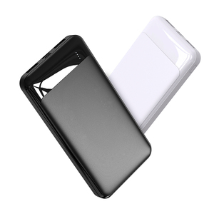 Banco de Energía Portátil con Doble Puerto USB, Ultra Pequeño, Alta Capacidad, Universal, 8000mAh/10000mAh - Product Image 1
