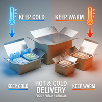 Boîte en carton ondulé recyclé personnalisée avec fermeture éclair, déchirement facile, pelliculage brillant et gaufrage pour cosmétiques, huiles essentielles, shampoings et perruques