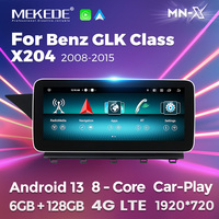 MEKEDE-Lecteur de musique pour voiture Android 8 cœurs, avec écran tactile de navigation Gps 12 + 512G pour Benz GLK Class X204