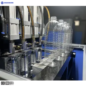 Manufacturer's Hot-Selling Semi-Automatic One-Output Four-Cavity PET Drinking Water Bottle Blowing Machine