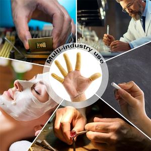 500 g(1.000 Stück/Beutel) Individuelles Logo Fingerschutz Fingerspitzen-Schutz Daumenbezug Fingerhandschutz Einweg-Fingerbetten - Product Image 6