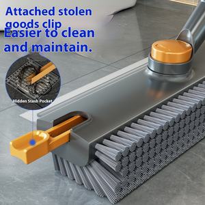 Cepillo de limpieza para suelos de baño, sin cerdas, para limpieza sin esquinas muertas, nuevo, al por mayor - Product Image 3