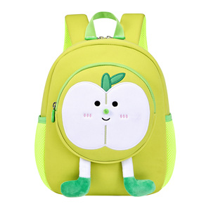 Cute Apple <b>Backpack</b> For Kids 13 Inches Waterproof Fruit Pattern <b>School</b> Bag Girls Student Tote - Product Image 5