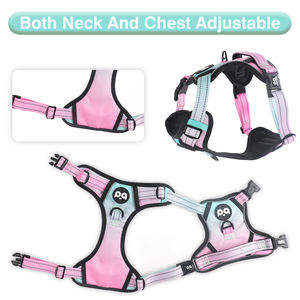 Harness Anjing Oxford Berkualitas Tinggi, Reflektif untuk Keamanan di Malam Hari, Harness Mewah untuk Anjing Ukuran Kecil dan Sedang - Product Image 4