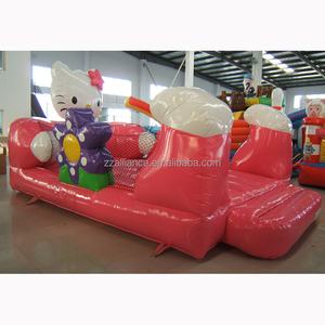 <strong>Inflatable</strong> Trampoline <strong>Bouncer</strong> <strong>Hello</strong> Cat <strong>Kitty</strong> <strong>Inflatable</strong> Pink Bouncy House Toddler Bounce House Castle for Party - Product Image 3