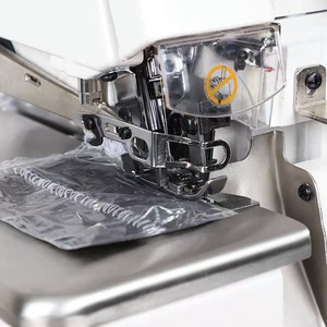 Máquina de Coser Industrial Overlock de Metal de Cuatro Hilos 747, Motorizada, de Alta Velocidad y Ahorro de Energía, Nueva - Product Image 3