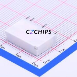 HF49FD-024-1H12T Power Relay SIP,5x20mm Relay 24V 1 Normally Open: 1A (SPST-Normally Open)::: 4 5A-30VDC/5A-250VAC - Product Image 2