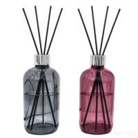 Diffuseur de parfum Capri Blue Volcano, ensemble de bâtonnets diffuseurs en verre, huile parfumée, décoration de luxe pour la maison