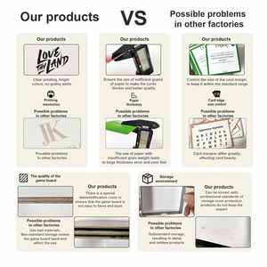 Impresión de Cartas de Juego Personalizadas, Cartas de Juego a Todo Color con Caja, para Fiestas - Product Image 3