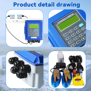 Débitmètre à ultrasons mural à pince Welta avec RS485, personnalisable OEM, précision +/-0,5%, protection IP65 - Product Image 3