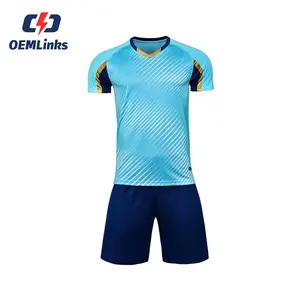 Homens futebol desgaste mais barato futebol jersey para a equipe jersey barato quick dry sport soccer uniforme conjuntos