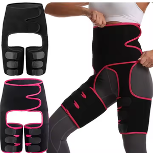 Ceinture de levage de hanche de musculation de sport pour femmes culotte de contrôle en plastique de sueur respirante avec sangle de taille de tissage au crochet sangle de jambe - Product Image 1
