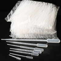 Pipettes de transfert liquides 1ml 2ml 3ml 5ml 10ml, Pipettes Pasteur, Pipettes de transfert transparentes stériles jetables