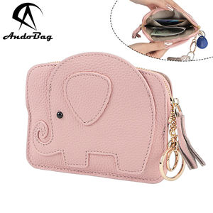 AndoBag Monedero Japonés para Mujer, de Cuero Vacuno Genuino, Mini, Bonito y Creativo, con Llavero, 1526 - Product Image 1
