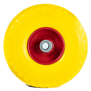 Roue en mousse de polyuréthane 10 pouces 3.00-4 à prix abordable pour chariots de manutention et chariots à main - Product Image 5