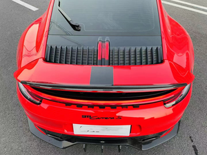 Nouveau kit carrosserie ZNDR pour 992 en fibre de carbone avec lèvre avant, diffuseur, jupes latérales, spoiler, capot et ailes - Auto-adhésif - Product Image 6