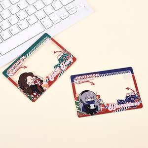 Tarjeta de Fotos Decorativa Navideña de Acrílico Transparente Personalizada con Dibujos Animados, de Doble Cara y Forma Especial, Regalo de Navidad Transfronterizo - Product Image 3
