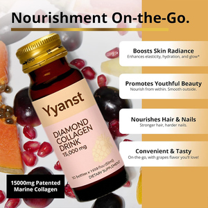Complément alimentaire liquide oral au collagène marin sans sucre OEM/ODM pour la beauté de la peau, des cheveux et des ongles, échantillon gratuit - Product Image 3