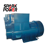 Alternateur CA sans balais série 404 de 600 kW, fil de cuivre 100 %, option ATS, châssis ouvert pour groupe électrogène diesel silencieux, fabriqué en Chine