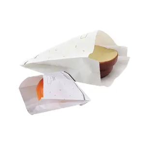 China Factory Einweg-Pergament papier Fried Chicken Carry Bag