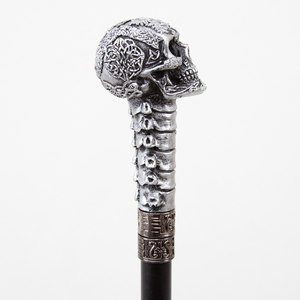 Bastón Punk Gótico con Calavera, Bastón de Pimp, Bastón de Caminar, Accesorios para Juegos de Rol - Product Image 6